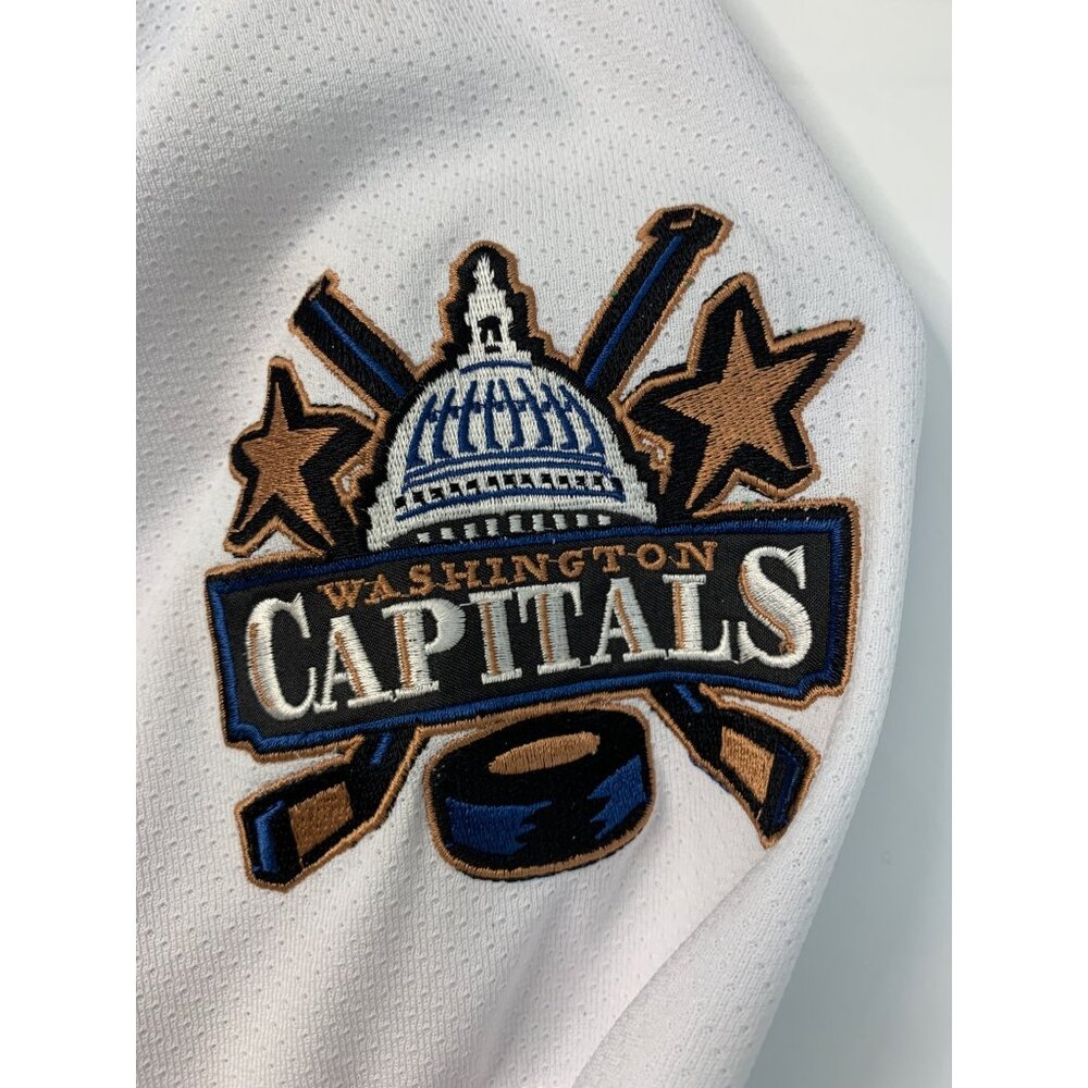 Vintage Washington Capitals Starter Jersey XL NHL Eastern Conference 7212 - Picture 3 of 10